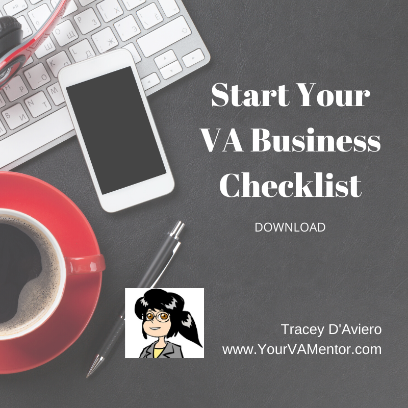 Virtual Assistant Business Setup Checklist Your VA Mentor Virtual Assistant Training And