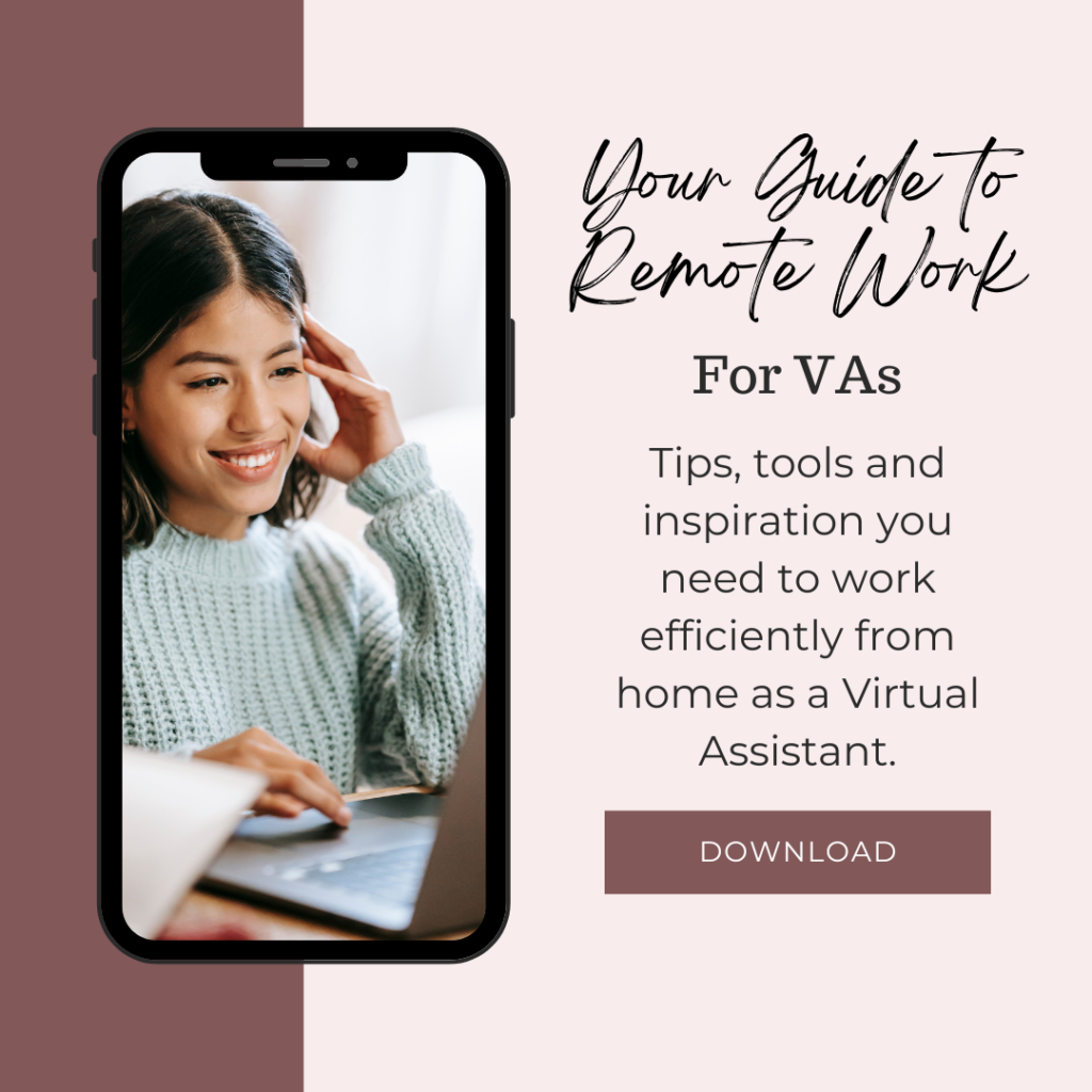 Your Guide to Remote Work for Virtual Assistants
