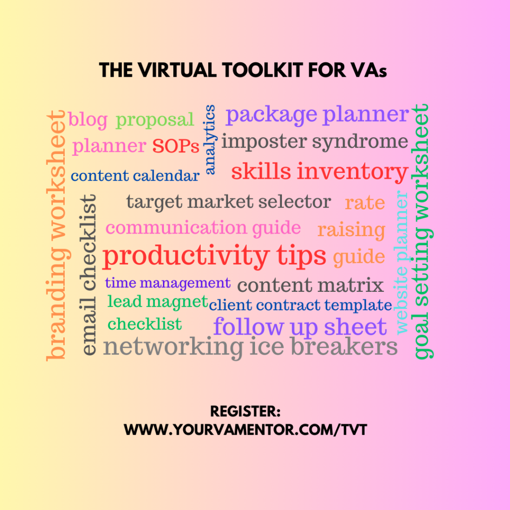 The Virtual Toolkit for Virtual Assistants